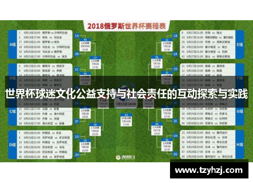 世界杯球迷文化公益支持与社会责任的互动探索与实践